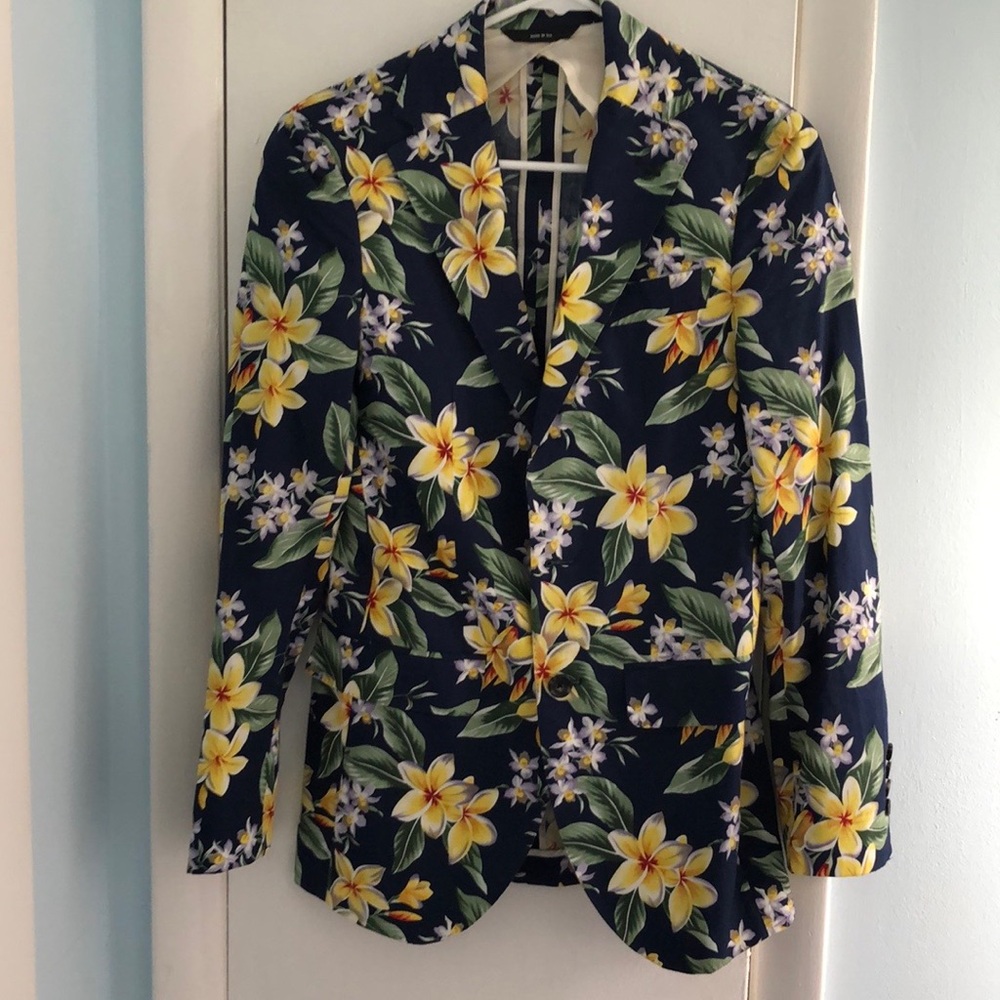 R13 Floral Blazer